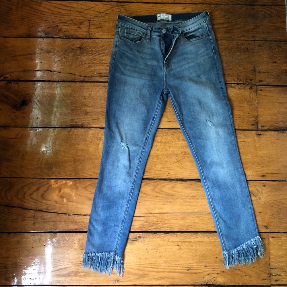 Free People Great Heights Frayed jeans
